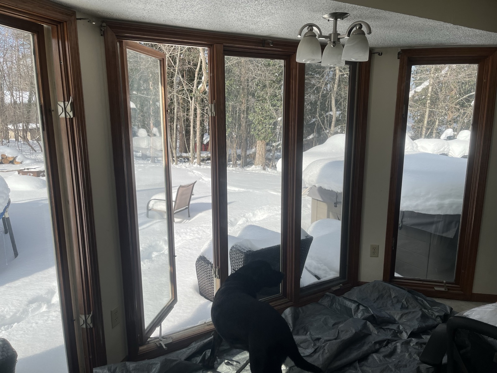 Before window replacement project set 1